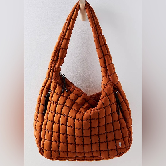 Free People Handbags - NEW Free People Movement Quilted Carryall In Roasted Chest
